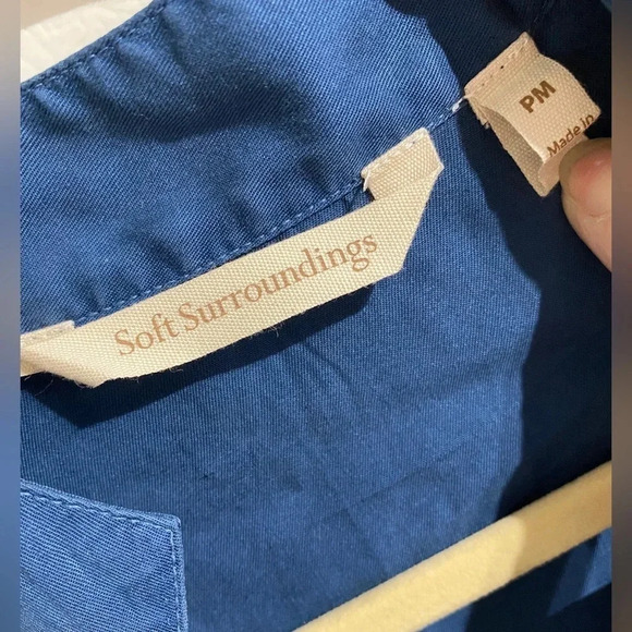 Soft Surroundings Long Line Embroidered Tunic - Picture 6 of 9